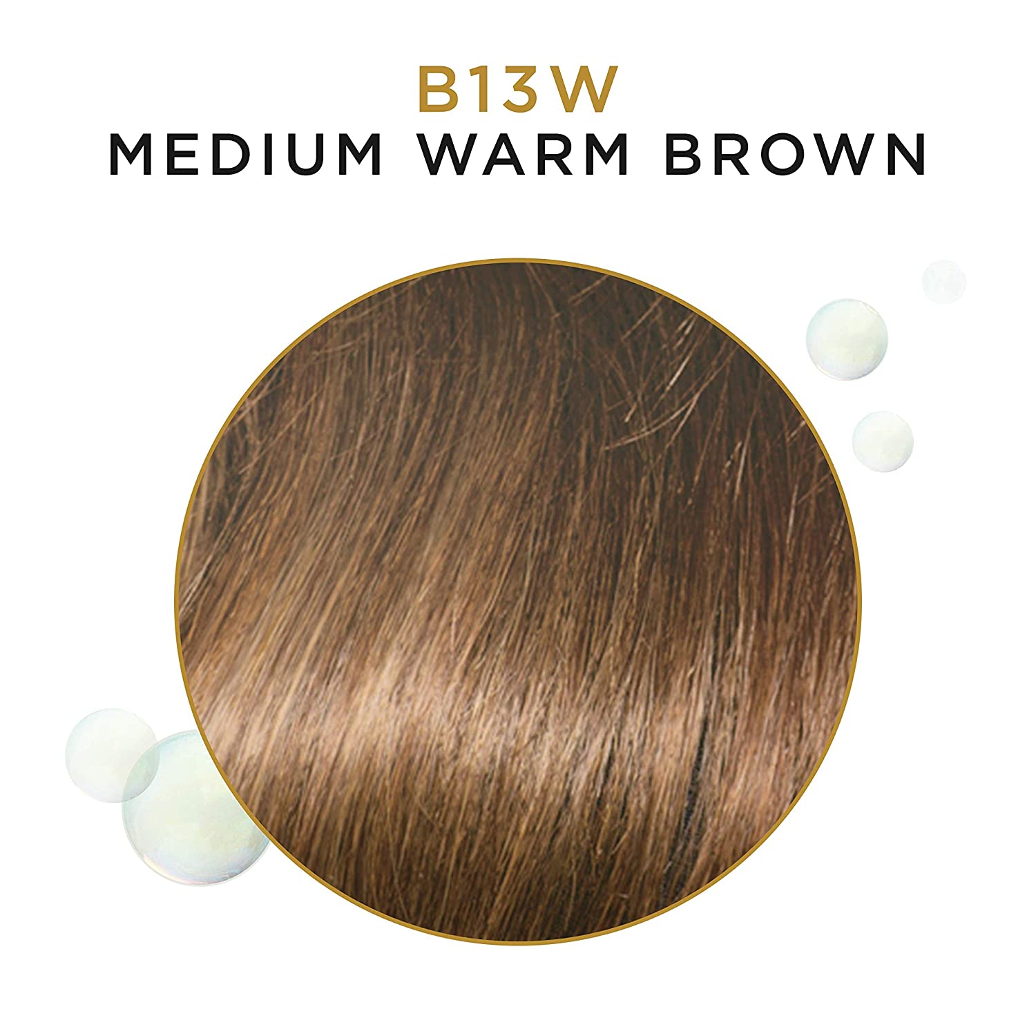 Clairol Beautiful Collection B13W-Medium Warm Brown 3 oz