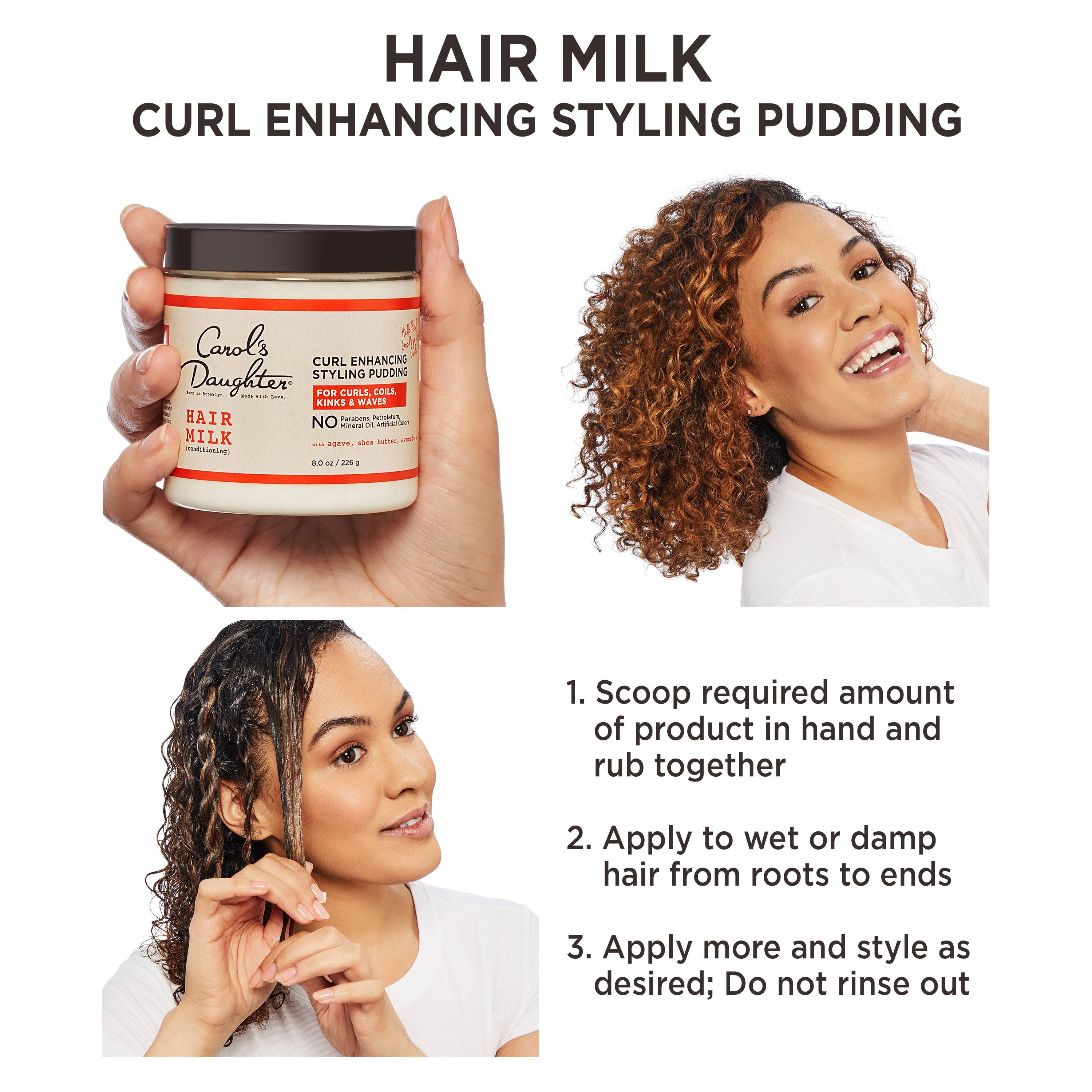 Carols Daughter Hair Milk Curl Enhancing Styling Pudding 8 oz