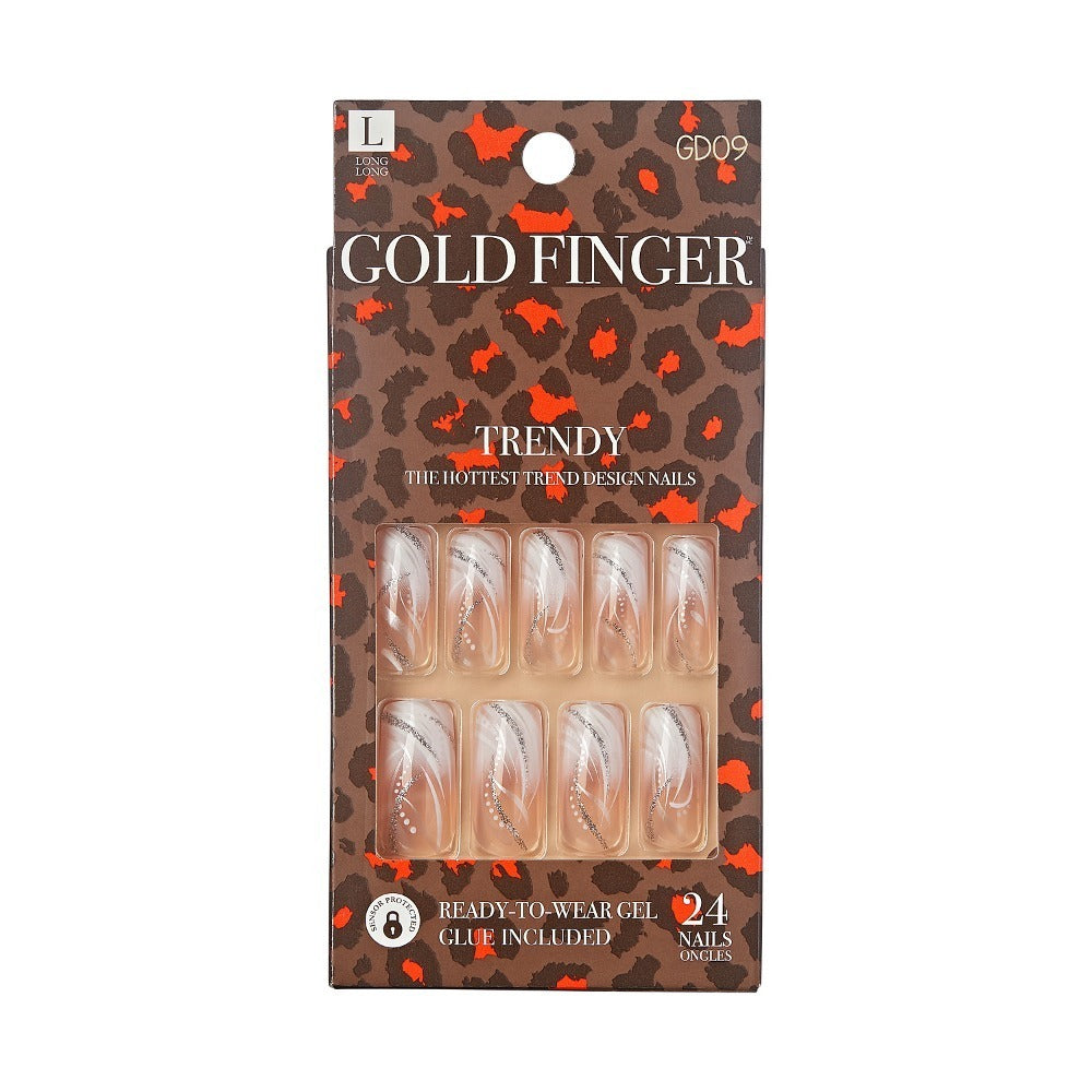 Goldfinger Trendy Press on Nails- Children Sleepin GD09