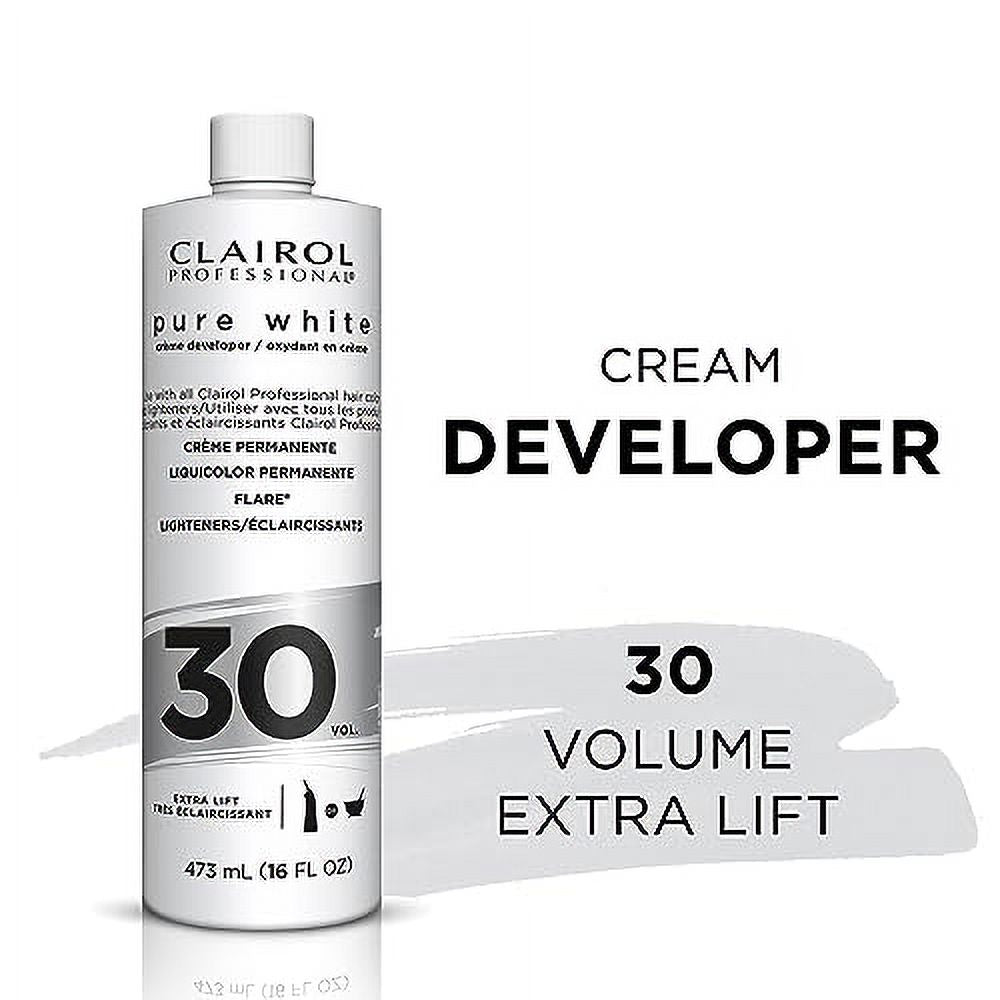 Clairol Pure White 30 Volume Creme Developer 16 oz