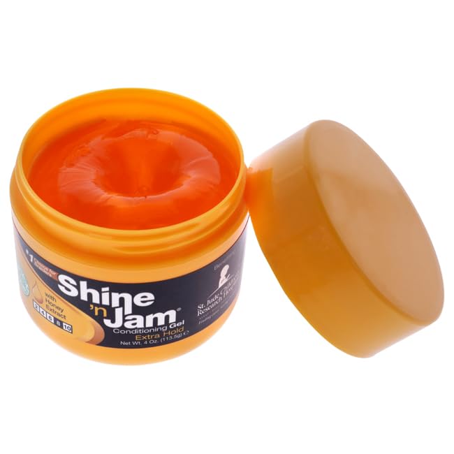 Ampro Shine 'n Jam Conditioning Gel, Extra Hold, 4oz