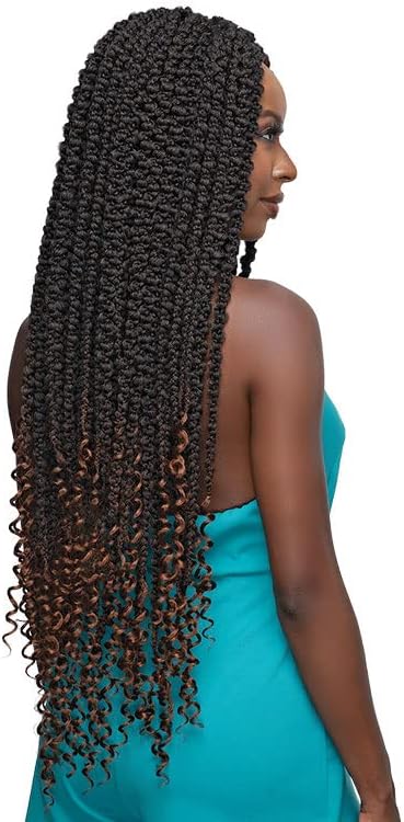 Janet Collection Nala Tress Flossi 30" Box Braid 1B