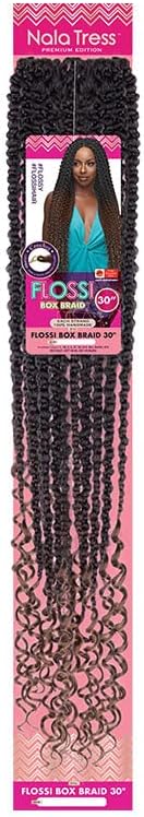 Janet Collection Nala Tress Flossi 30" Box Braid 1B