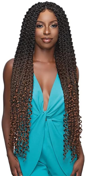 Janet Collection Nala Tress Flossi 30" Box Braid 1B