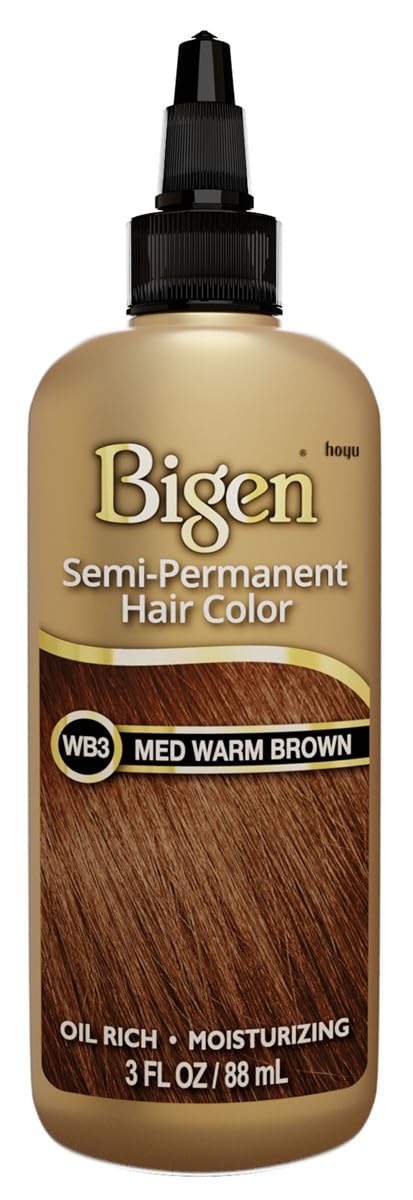 Bigen Semi Permanent Color WB3-Med Warm Brown