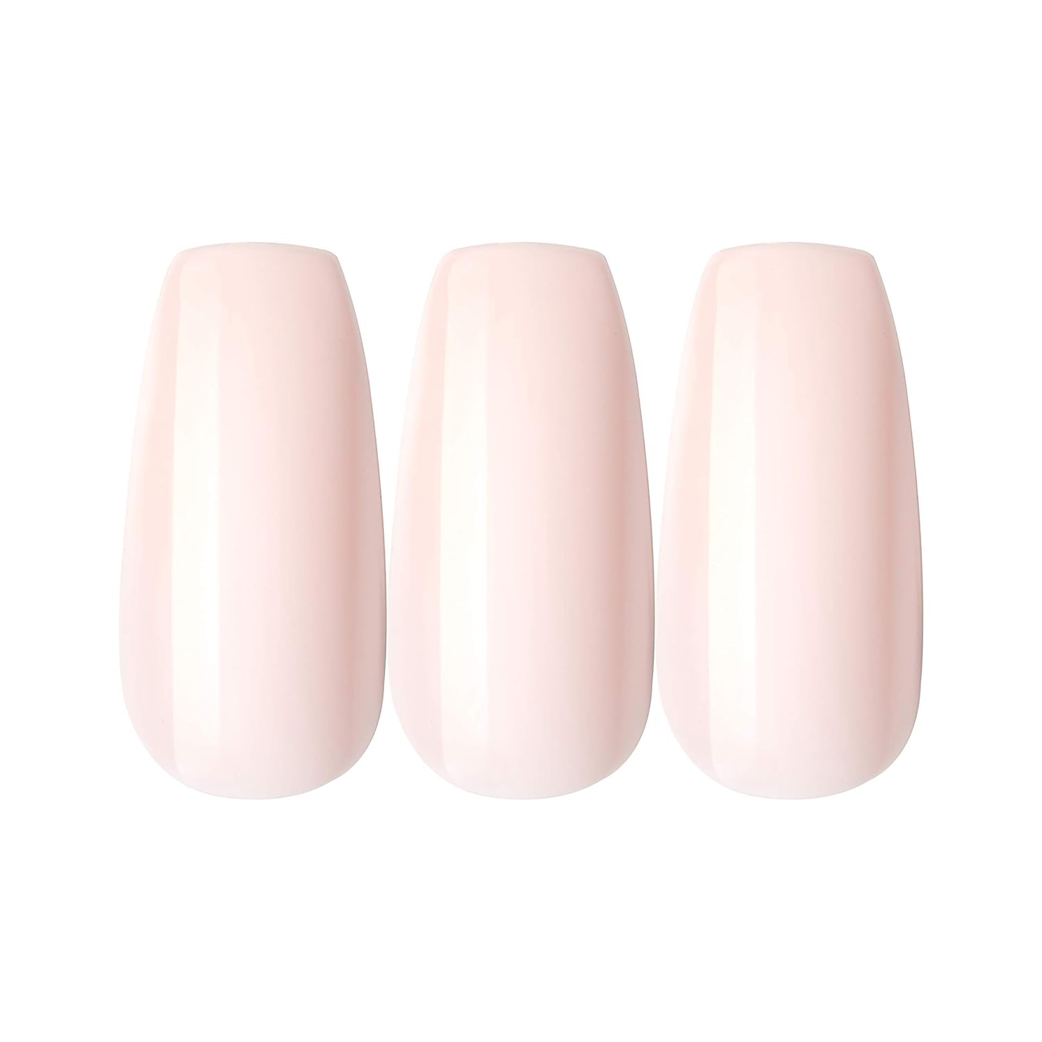 Goldfinger Solid Color Press on Nails-Pale Pink GC11