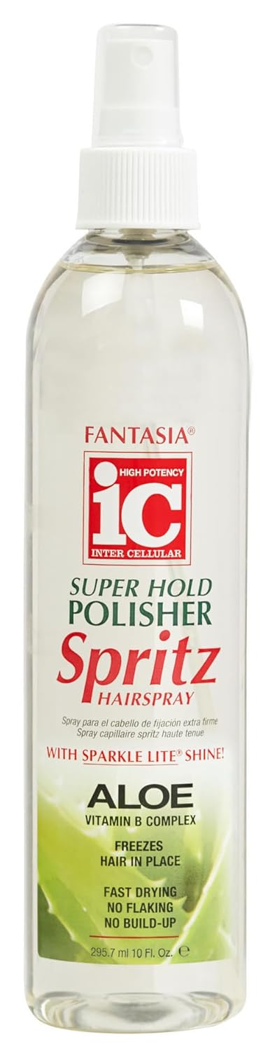 Fantasia Polisher Spritz Hair Spray Super Hold 10.0 Fl Oz