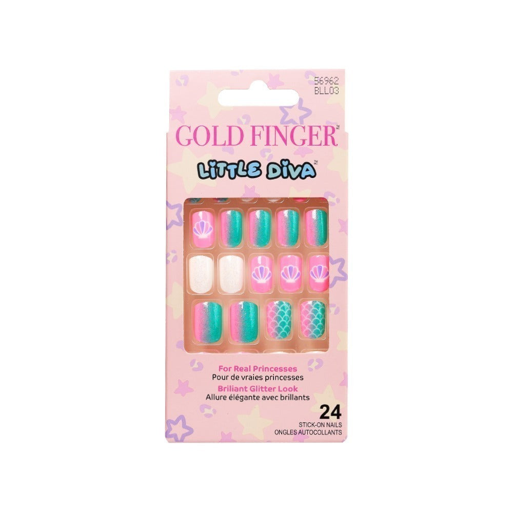 Goldfinger Little Diva Sticker Nails-Premiere BLL03