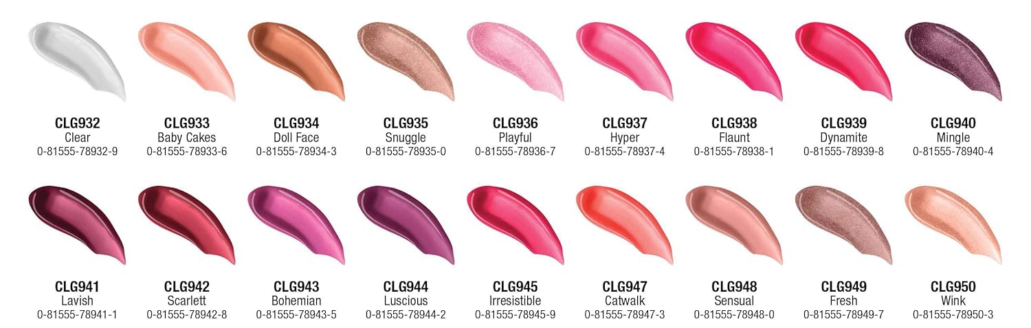 L.A. COLORS High Shine Shea Butter Lip Gloss, Fresh