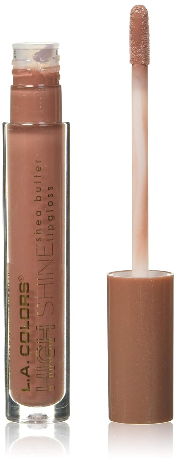 L.A. COLORS High Shine Shea Butter Lip Gloss, Fresh