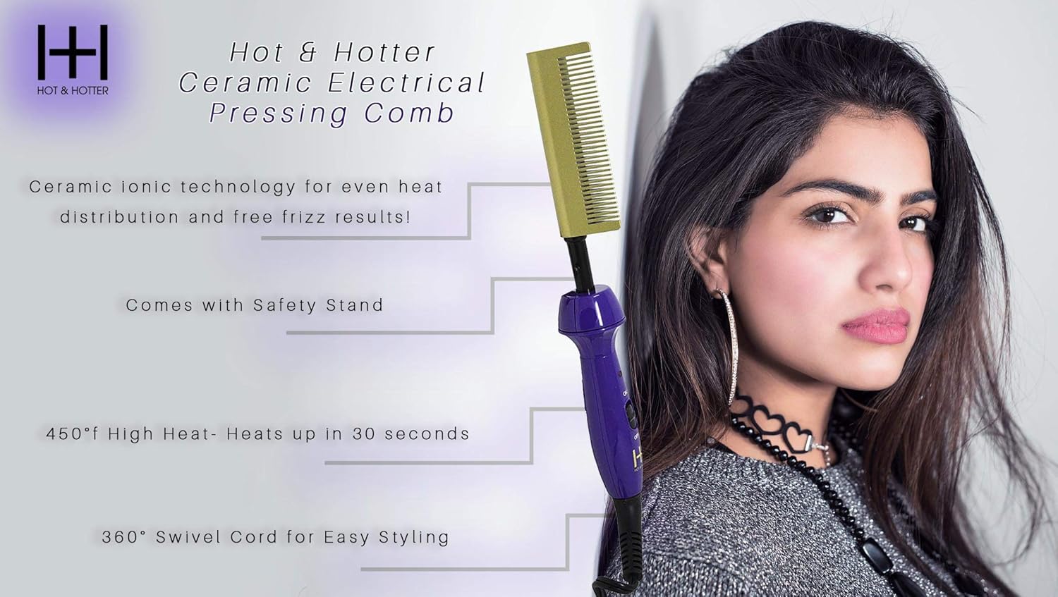 Hot And Hotter Ceramic Pressing Comb