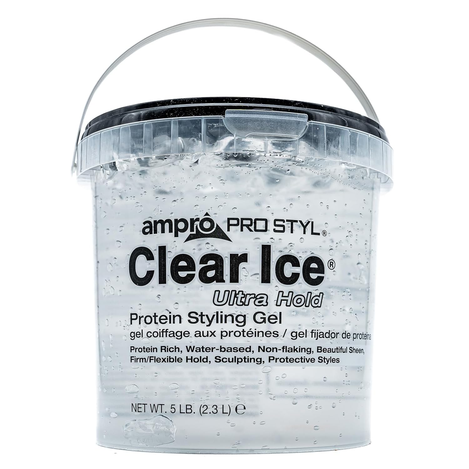 Ampro Pro Styl Clear Ice Styling Gel- 5 LB