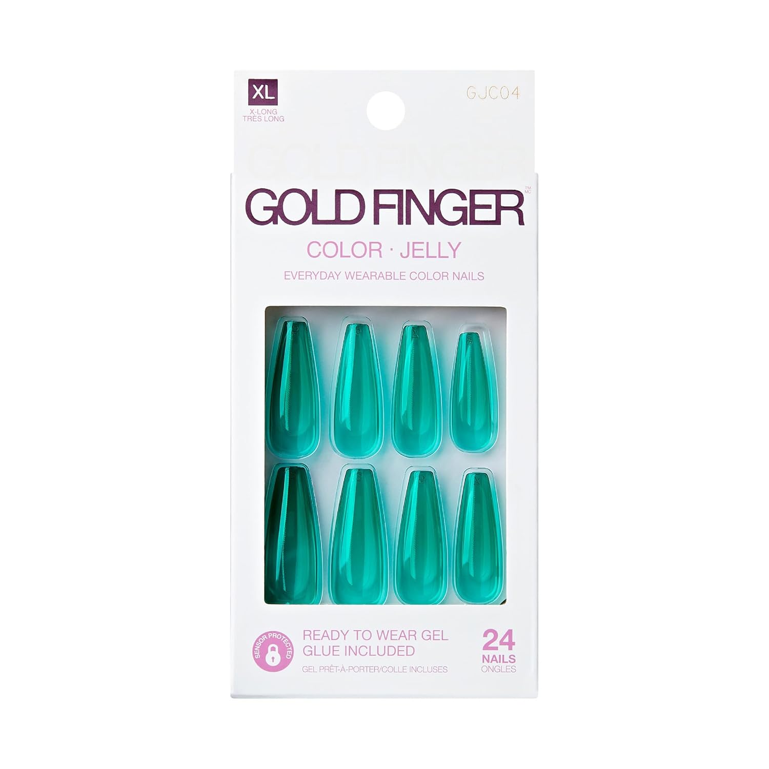 KISS Goldfinger Color Jelly GJC04 X-LONG