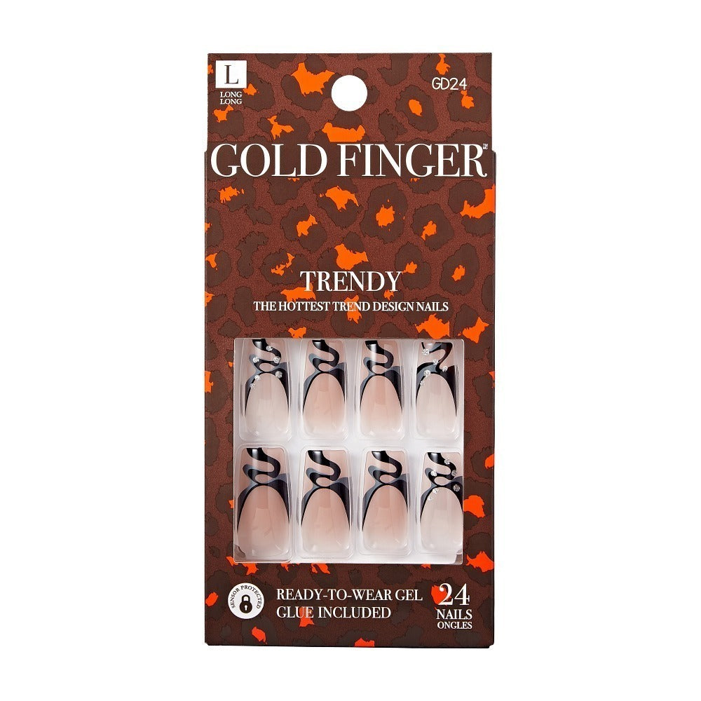 Goldfinger Trendy Press on Nails-Trendy Be Yourself GD24