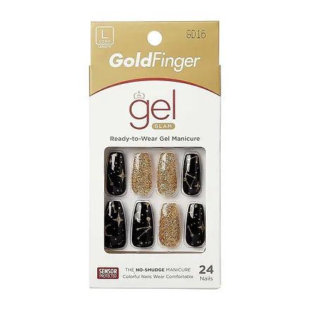 Goldfinger Trendy Press on Nails- Shooting Stars GD16