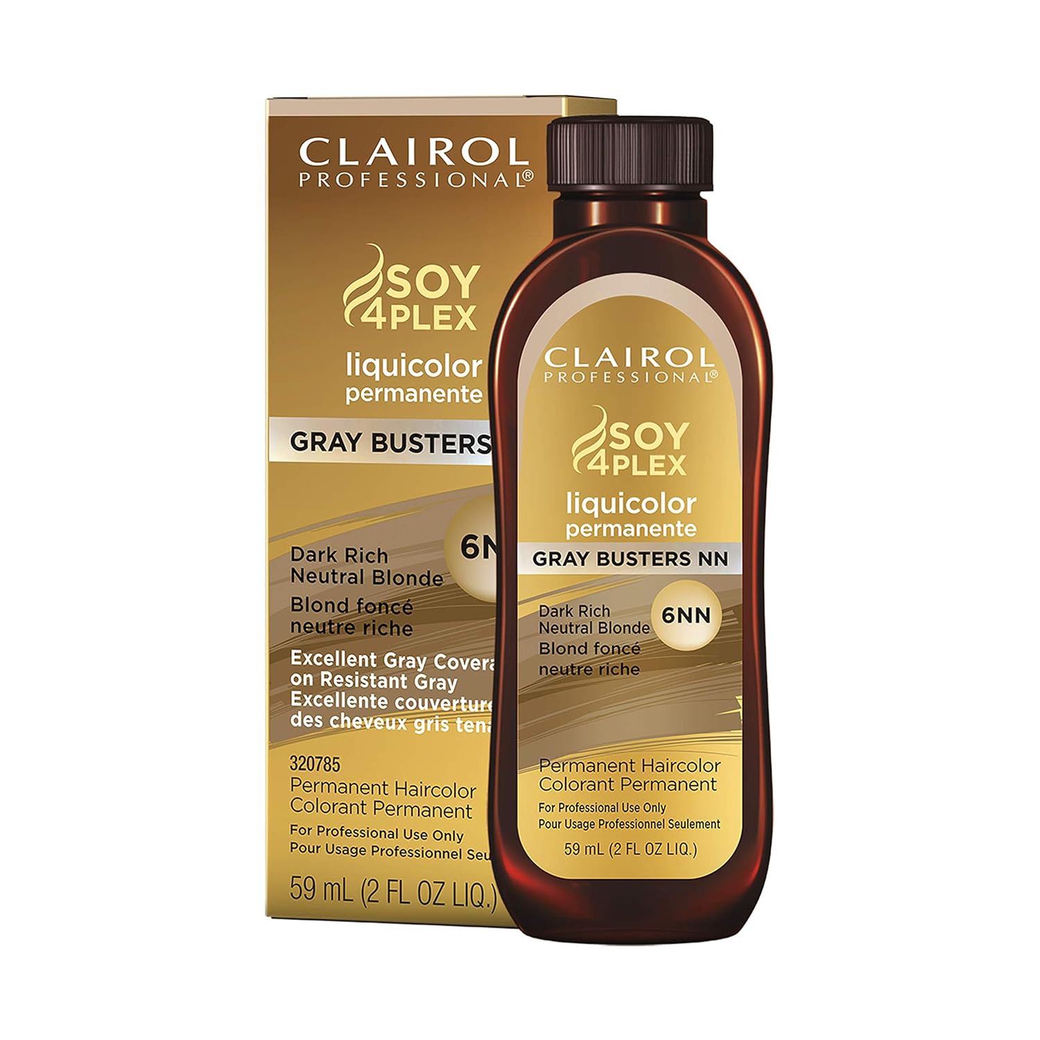 Clairol Soy 4 Plex 6NN-Dark Rich Neutral Blonde 2 oz