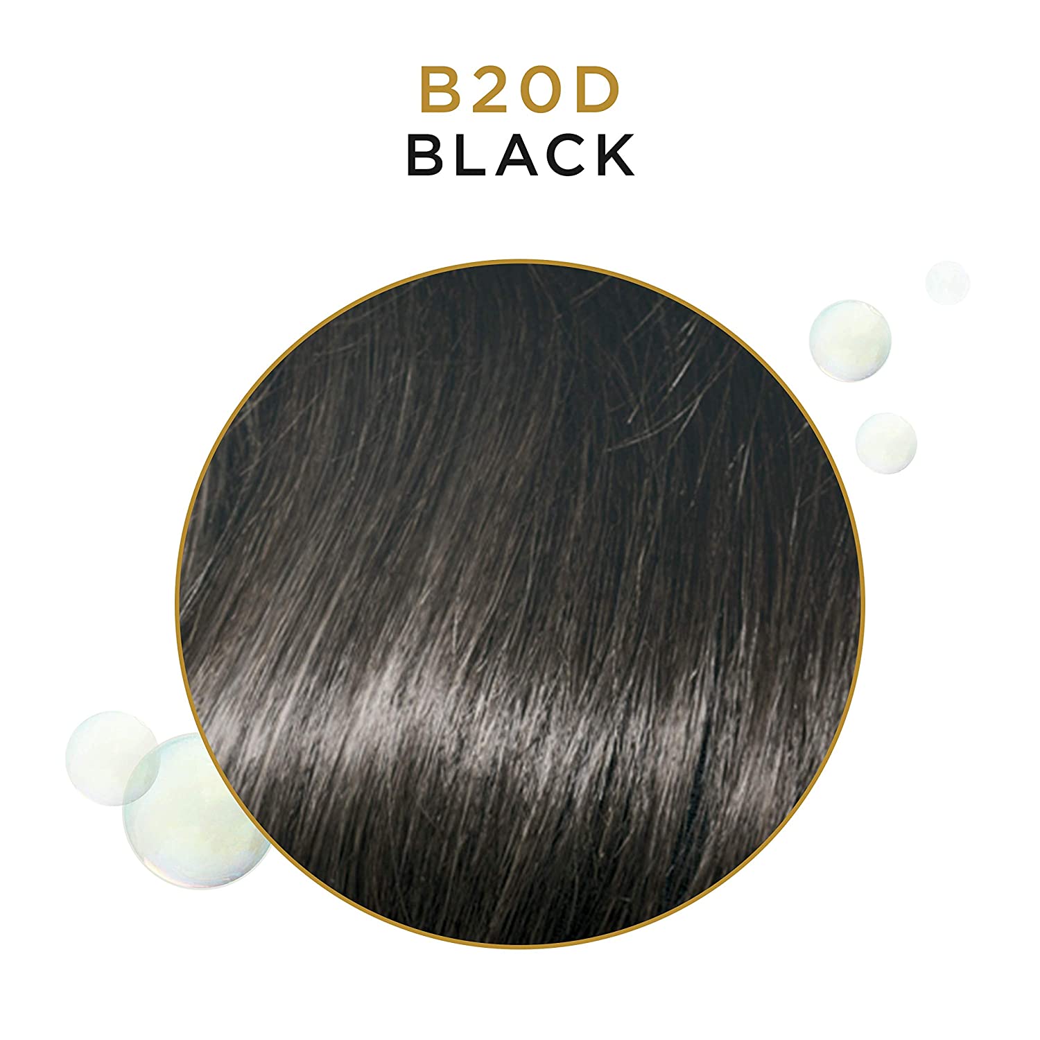 Clairol Beautiful Collection B20D-Black 3 oz