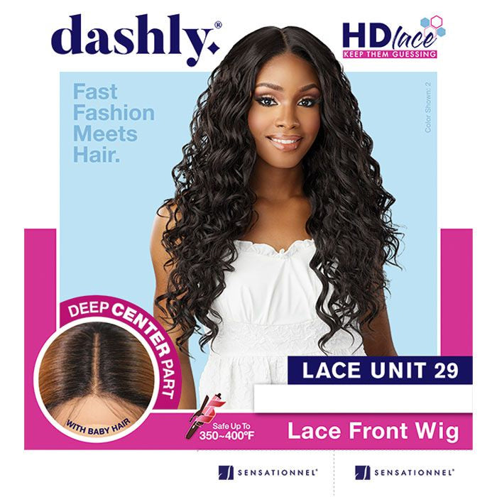 Sensationnel Dashly HD Lace Wig  Unit 29 Color- 1