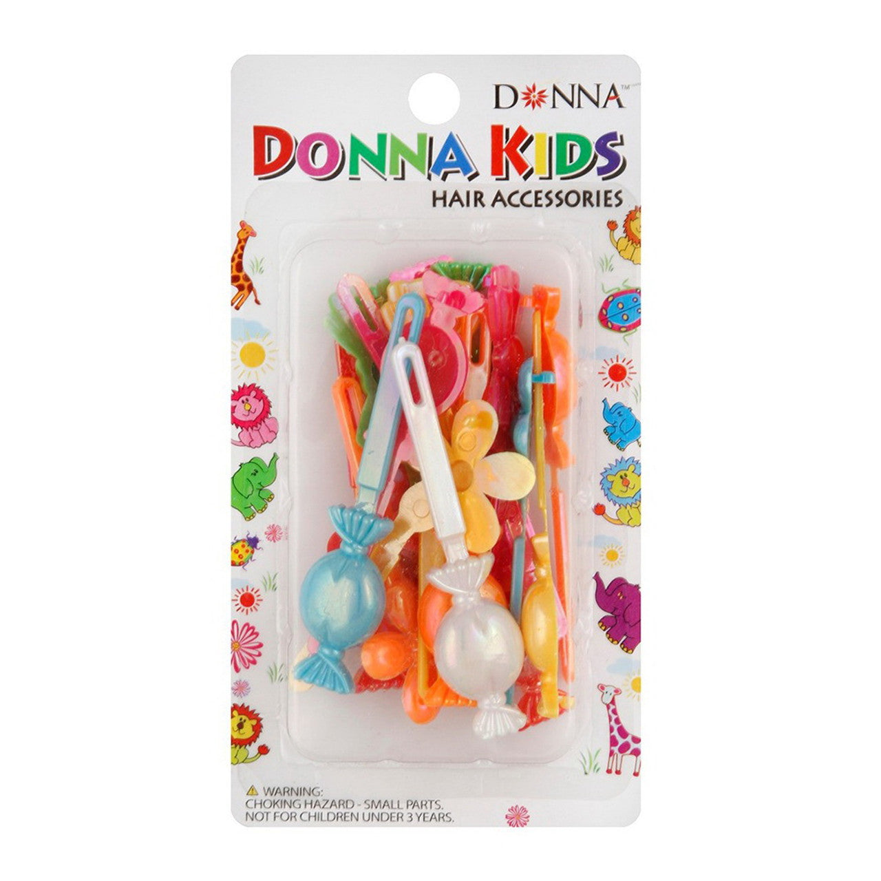 Donna Collection Kids Barrettes, 18 Ct