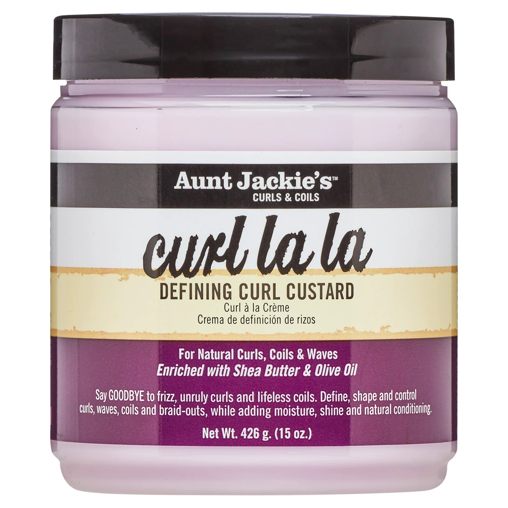 Aunt Jackie's Curl La La Custard 15 oz