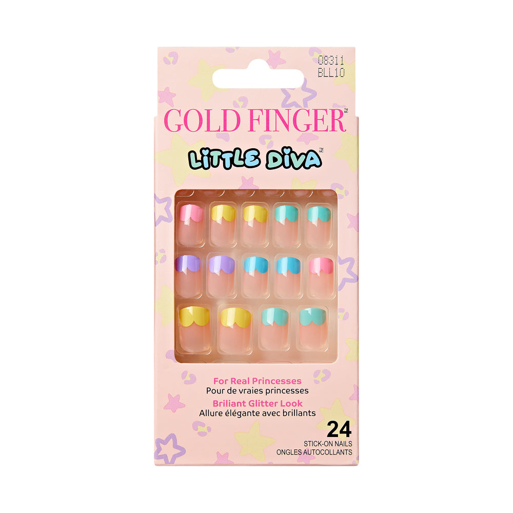 Goldfinger Little Diva Sticker Nails-Palette BLL10