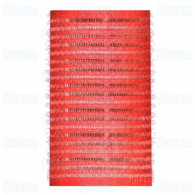 Dream World Self Grip Rollers 1 5/16" Red 6 Count