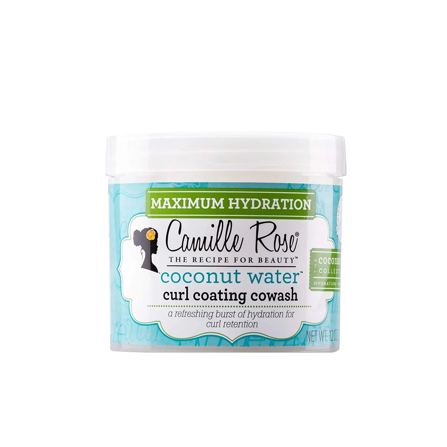 Camille Rose Coconut Water Curl Coating Cowash 12oz