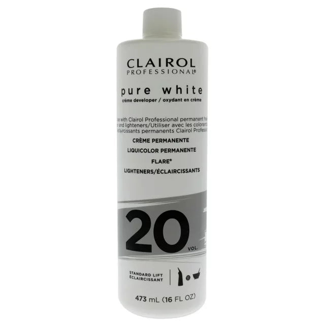 Clairol Pure White 20 Volume Creme Developer 16 oz