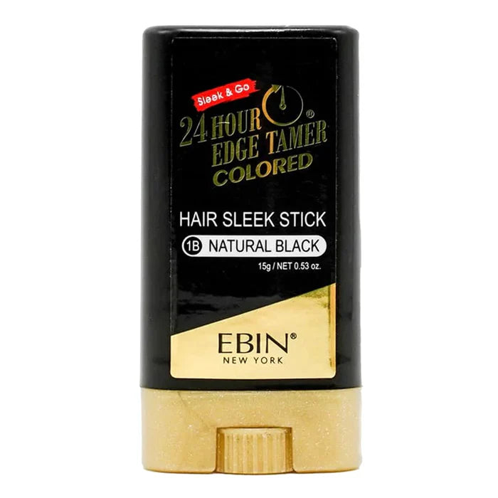 Ebin 24 Hour Edge Tamer Colored Sleek Stick Natural Black