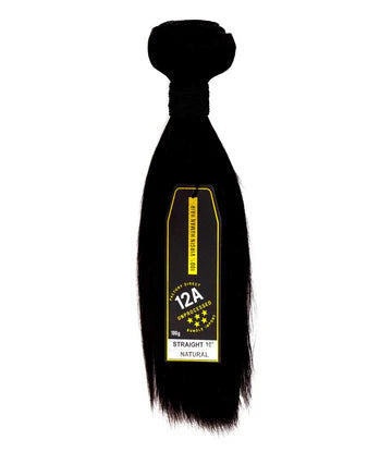 Sensationnel Bare & Natural 12A 100% Virgin Human Hair - Straight 10" Natural