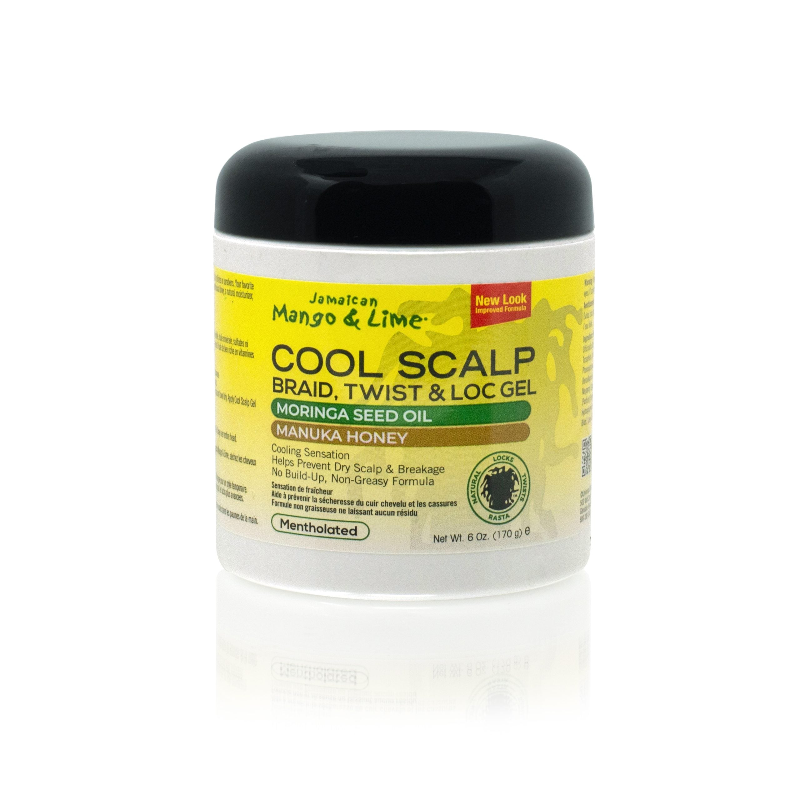 Jamaican Mango & Lime Cool Scalp Braid, Twist & Loc Gel 6oz