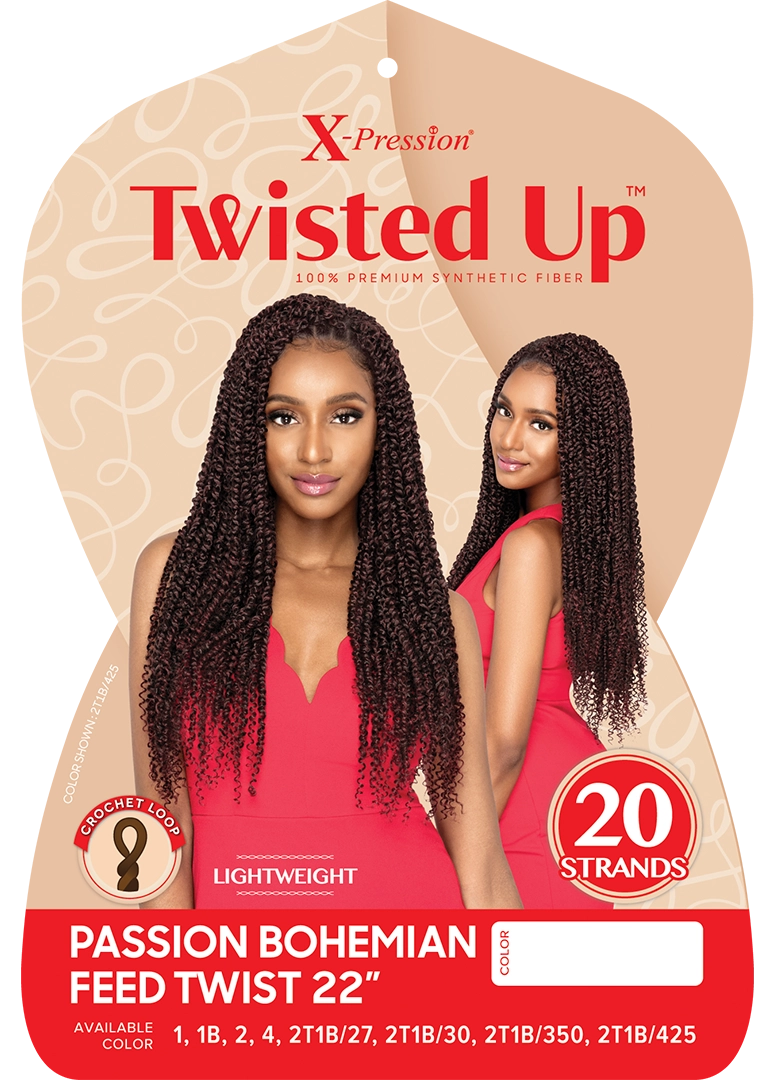 Outre Twisted Up Passion Bohemian Twist 24" 1B/425