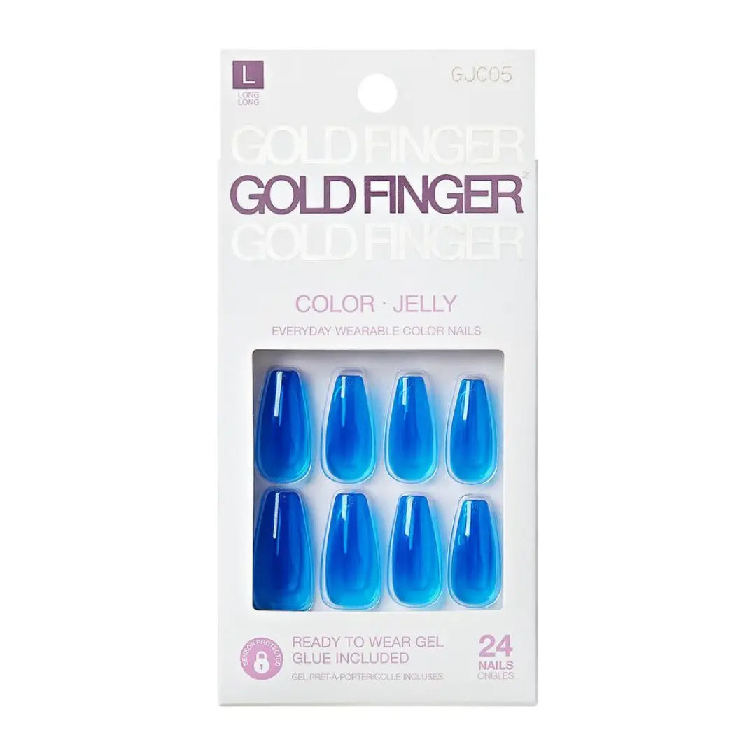 KISS Goldfinger Color Jelly GJC05 Long