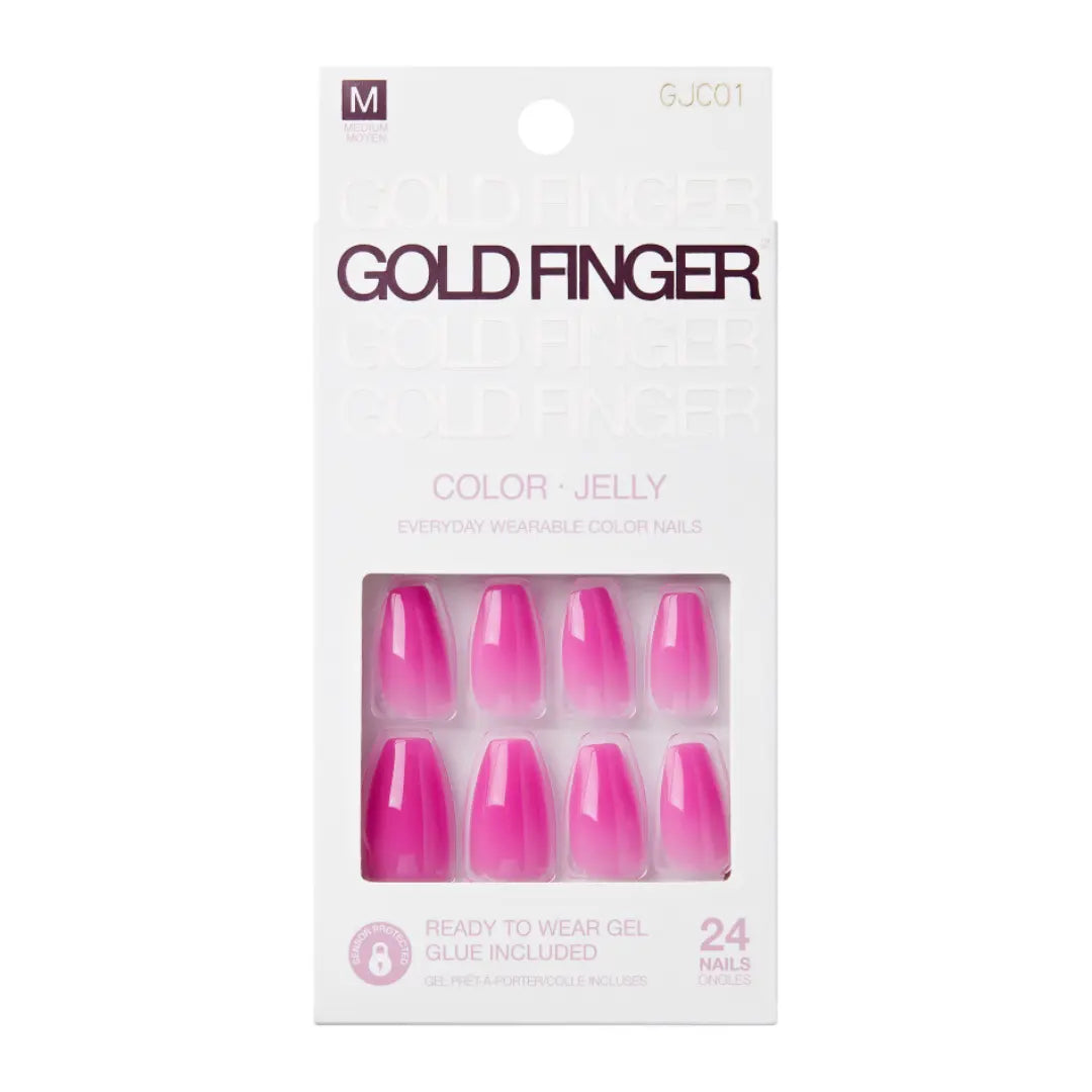 KISS Goldfinger Color Jelly GJC01 Medium