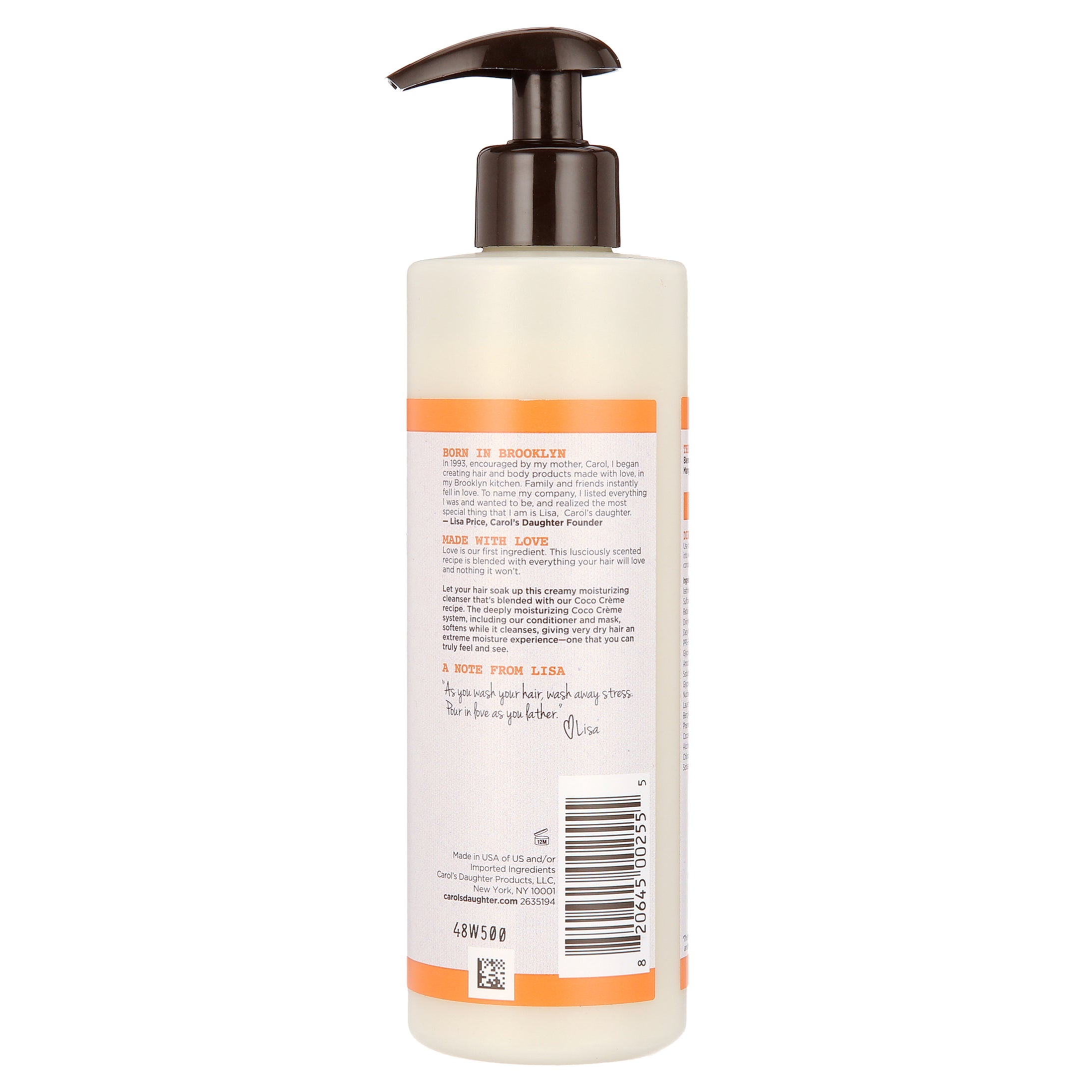 Carols Daughter Coco Creme Curl Quenching Shampoo 12 oz