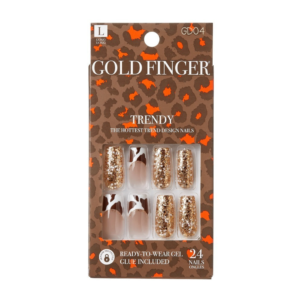 Goldfinger Trendy Press on Nails- Totally Got This GD04