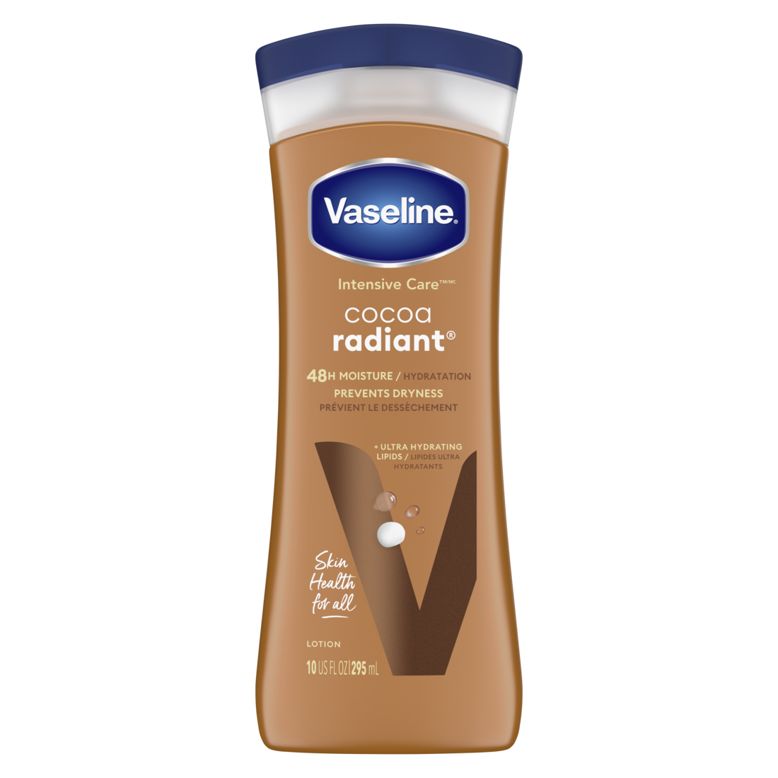 Vaseline Intensive Care Moisturizing Body Lotion with Cocoa Butter 10oz