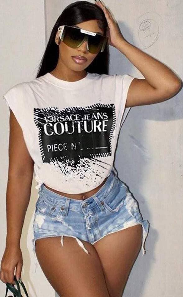 Women's Couture Crop Top