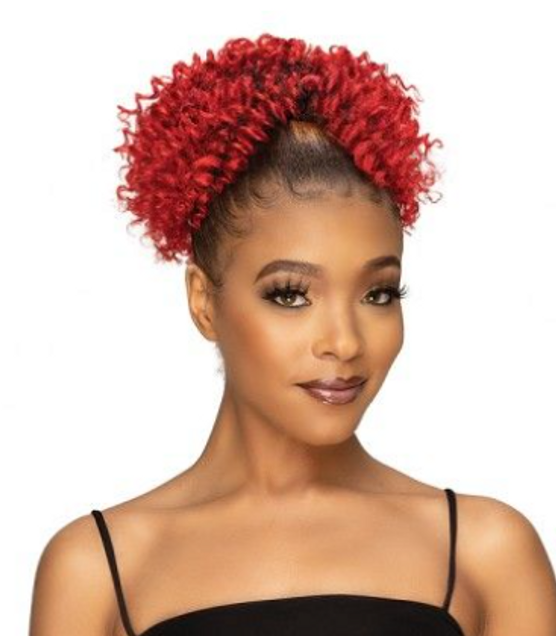 Janet Ponytail Bouncy Color-1B