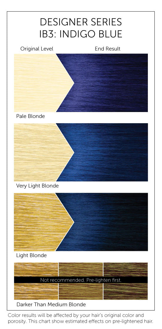 Bigen Designer Series Semi Permanent Color IB3-Indigo Blue