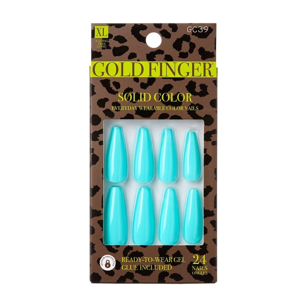 Goldfinger Solid Color Press on Nails- Guesswork GC39