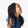 Ruwa Kids 3x Pre-Stretched Braiding Hair 12" Color 4