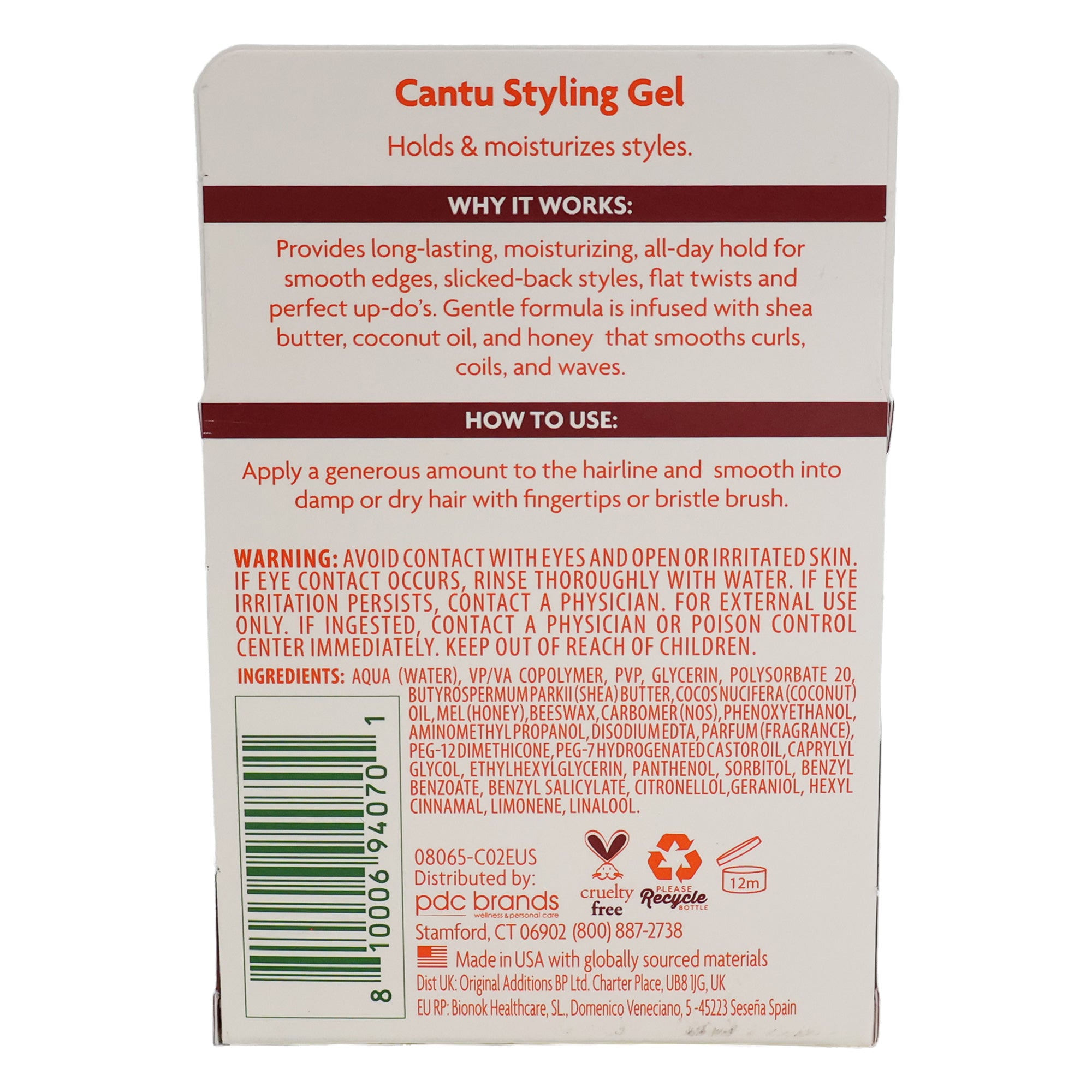 Cantu Care for Kids Styling Gel 2.25oz