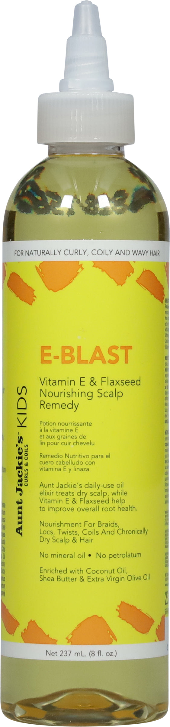 Aunt Jackie's Kids E Blast Oil with Vitamin E and Flaxseed 8 oz