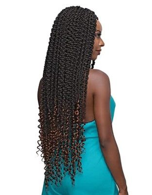 Janet Collection Nala Tress Flossi 30" Box Braid 1B/27